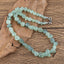Colliers de pierres précieuses brutes, collier de colliers de pierres précieuses turquoise, collier réglable