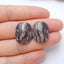 Natural Charoite Gemstone Cabochon pair, 20x15x5mm, 4.9g - MyGemGarden