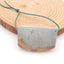 Natural Wave Jasper Pendant Bead 36X25X10mm, 15.8g