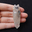 Carved Quartz Bear Gemstone Pendant, Fashion Pendant, Carved Animal Necklace Pendant, Unique Pendant, 60x18x14mm, 21.6g - MyGemGarden