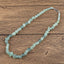 Colliers de pierres précieuses brutes, collier de colliers de pierres précieuses turquoise, collier réglable