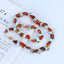 larimar, Agate Gemstone Necklace, Handmade Jewelry, Adjustable Necklace, 1 Strand, 18-28inch, 66g