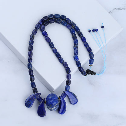 Gemstone Necklaces, Lapis lazuil  Necklaces,50cm,87g