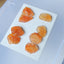 4 Pairs Nugget Red Agate Gemstone Natural Cabochon Pairs, 23x18x5mm,25x19x8mm,27.2g - MyGemGarden