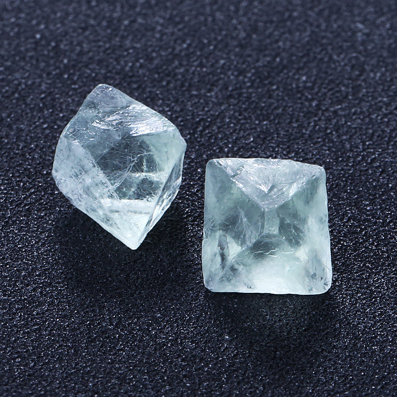 Natural Green Quartz dimensional Cabochon Pairs 15x15x15mm,6.5g - MyGemGarden