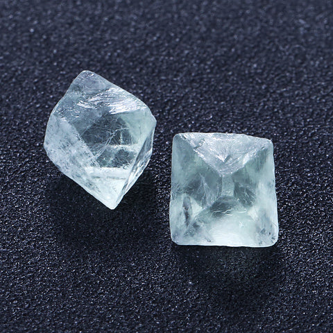 Natural Green Quartz dimensional Cabochon Pairs 15x15x15mm,6.5g - MyGemGarden