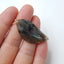 Natural Labradorite carved leaf Pendant Bead, 37x18x5mm, 4.6g - MyGemGarden
