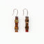 Hot Sale Natural Stone Multi-Color Picasso Jasper And Labradorite intarsia 925 Sterling Silver Handmade Earring Bead 33x8mm 9.8g - MyGemGarden