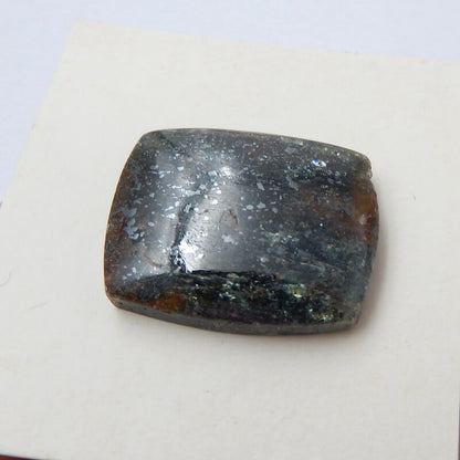 Natural Blue Kyanite Gemstone Cabochon, 22x17x5mm, 5.3g - MyGemGarden