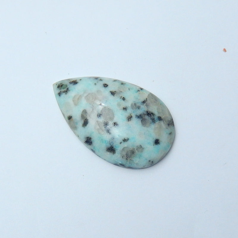 Natural Turquoise Drilled Pendant Beads, 47x29x8mm, 14.6g - MyGemGarden