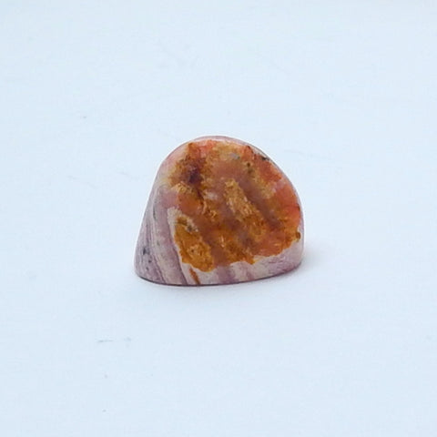 Natural Argentina Rhodochrosite Gemstone Cabochon, 20x16x10mm, 5.7g - MyGemGarden