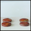 4pcs Natural Multi-Color Picasso Jasper Gemstone 15mm Round Cabochons, 15x15x4mm, 6.55g - MyGemGarden