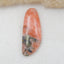 Natural Argentina Rhodochrosite Gemstone Cabochon, 32x13x5mm, 4.8g - MyGemGarden