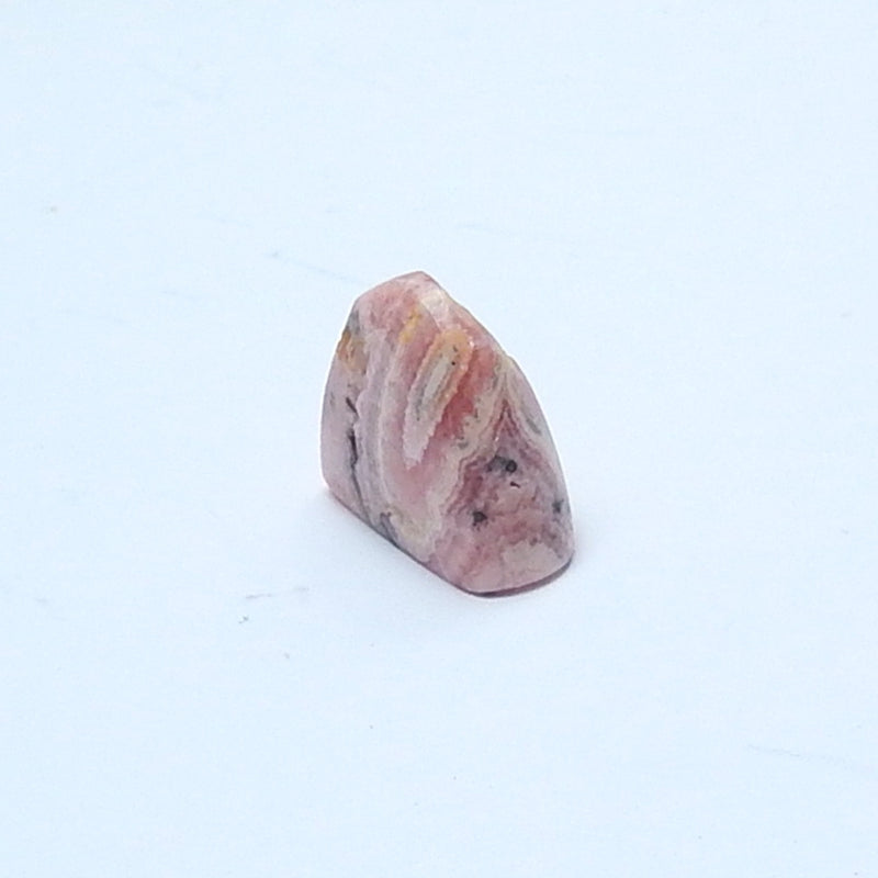 Natural Argentina Rhodochrosite Gemstone Cabochon, 20x16x10mm, 5.7g - MyGemGarden