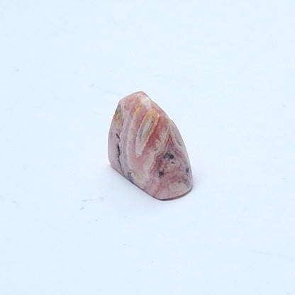 Natural Argentina Rhodochrosite Gemstone Cabochon, 20x16x10mm, 5.7g - MyGemGarden
