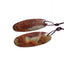 New Arrival Crazy Lace Agate Earrings Pair, 31x13x4mm, 4.6g - MyGemGarden