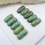 10 PCS Natural Turquoise Flatback Gemstone Cabochon, 14x7x5mm, 7.6g - MyGemGarden