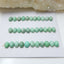 33 PCS Natural Variscite Oval Flatback Gemstone Cabochons, 6x4.5x3mm, 3.4g - MyGemGarden