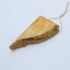 Natural Coconut Fossil Gemstone Pendant Bead, 57x32x12mm, 21g - MyGemGarden