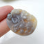 Handmade Agate Carving Tiger and Woman Gemstone Pendant Bead, 33x27x6mm, 9.1g - MyGemGarden