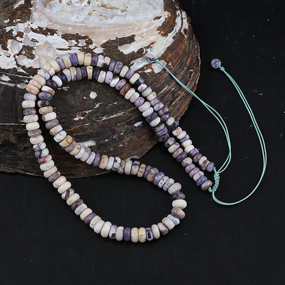Gemstone Necklaces, Opalised Tiffany Stone Necklaces,50cm,43g