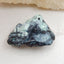 Hand Carved Gemstone Green Turquoise Frog Pendant , 41x35x17mm, 25.4g - MyGemGarden