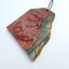 New design Multi-Color Picasso jasper Carved Gemstone Pendant Bead, 66x61x10mm, 55.8g - MyGemGarden