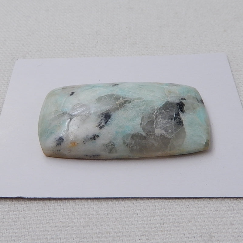 Natural Stone Beautiful Chrysocolla Pendant, 45x27x8mm, 16g - MyGemGarden