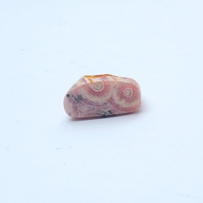 Natural Argentina Rhodochrosite Gemstone Cabochon, 20x16x10mm, 5.7g - MyGemGarden