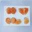 4 Pairs Nugget Red Agate Gemstone Natural Cabochon Pairs, 23x18x5mm,25x19x8mm,27.2g - MyGemGarden