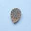 Natural Stone Water Drop Shape Leopard Stone cheap Cabochon 30x20x5mm 4.7g - MyGemGarden