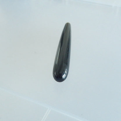 Hot Sale Obsidian Carved Pendant Bead, 56x9mm 5.9g - MyGemGarden