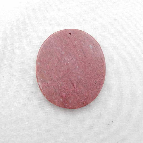 Natural Rhodonite Carved horse head Pendant Bead 53x46x7mm, 35g