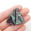 Natural Hemimorphite Earring Beads 31x19x8mm, 11.0g
