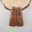 Natural Pieterisite Earring Beads 39x14x5mm, 10.9g