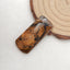 Natural Biggs Jasper Cabochon 35x15x4mm, 4.8g
