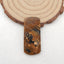 Natural Biggs Jasper Cabochon 35x15x4mm, 4.8g