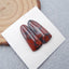 Natural Ocean Jasper Cabochons Paired 24X10X3mm, 3.1g