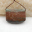 Natural Green Stripe Pendant Bead 35x26x13mm, 21.2g