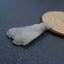 Natural Quartz with Pyrite Pendant Bead 55x23x10mm, 13.1g