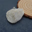 Natural Quartz Drusy Crystal Cabochon 32X26X12mm, 11.2g