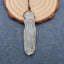 Natural Quartz Pendant Bead 44x13x10mm, 9.6g