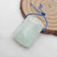 Natural Hemimorphite Pendant Bead 28x19x8mm, 10g