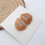 Natural Indonesian Coral Cabochons Paired 16X13X3mm, 2.6g