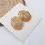 Natural Indonesian Coral Cabochons Paired 17x14x4mm, 3.4g