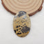 Natural Chohua Jasper Pendant Bead 37X25X3mm, 5.3g