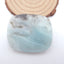 Natural Amazonite Carved Horse Head Cabochon 46x39x10mm, 28.4g
