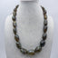 Natural Oval Labradorite Gemstone Necklace, Jewelry Necklace, Adjustable Necklace, 22-32 inch