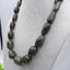Natural Oval Labradorite Gemstone Necklace, Jewelry Necklace, Adjustable Necklace, 22-32 inch