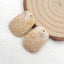 Natural Indonesian Coral Earring beads 40x12x4mm, 5.8g